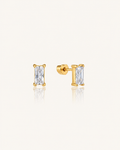 Baguette Celeste Flat-Backs