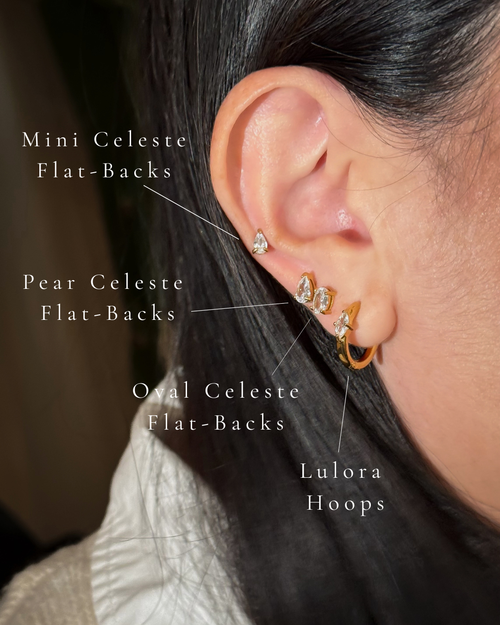 3-pack Mini Celeste Flat-Backs