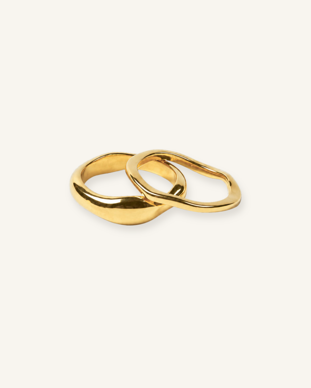 Duo Wave Rings