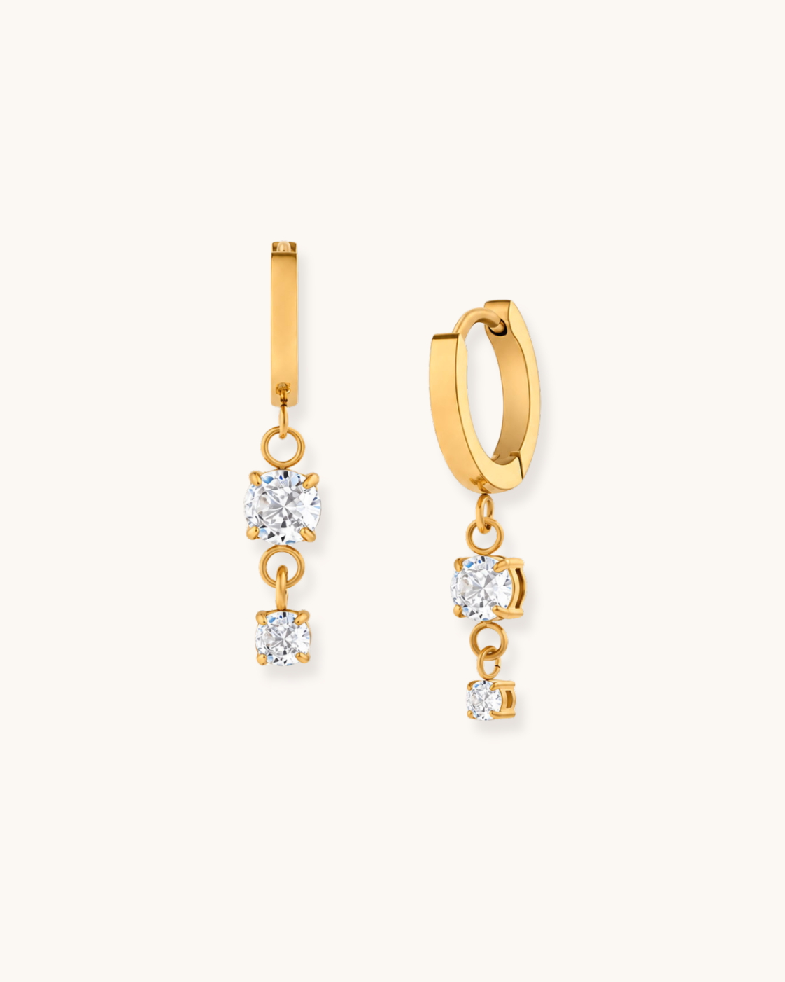 Nova Dangle Hoops